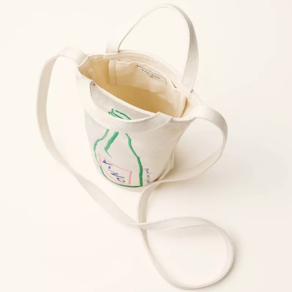 Kate Spade X Target Embroidered Canvas Tote Bag - Picture 3 of 4